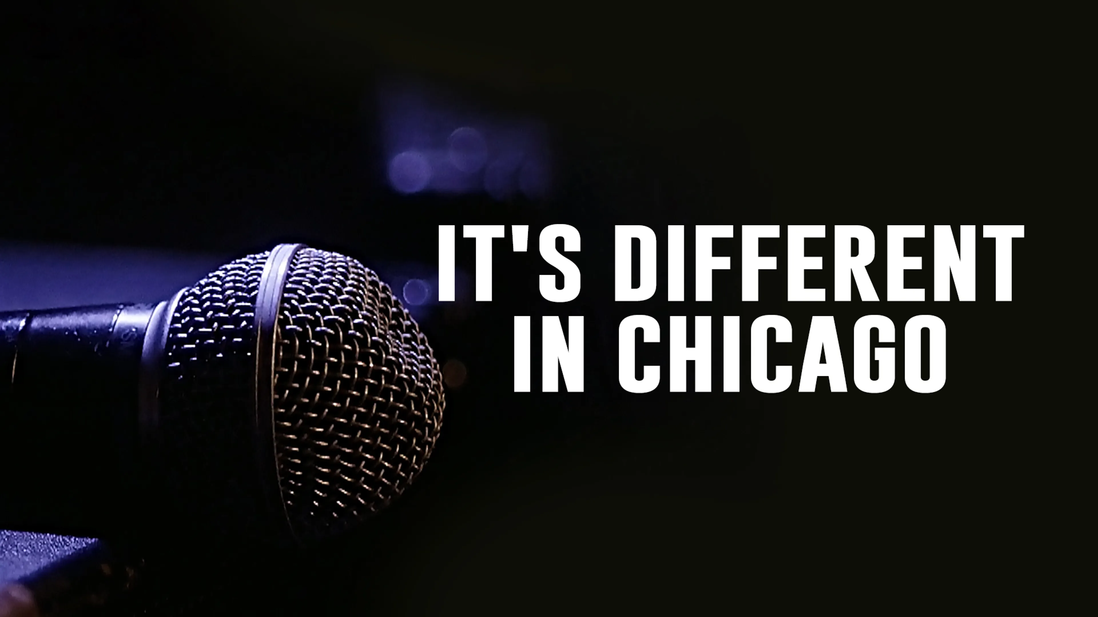 It's Different in Chicago poster